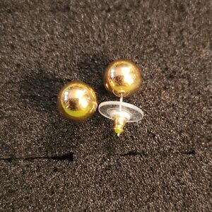 Gold-tone Stud Earrings